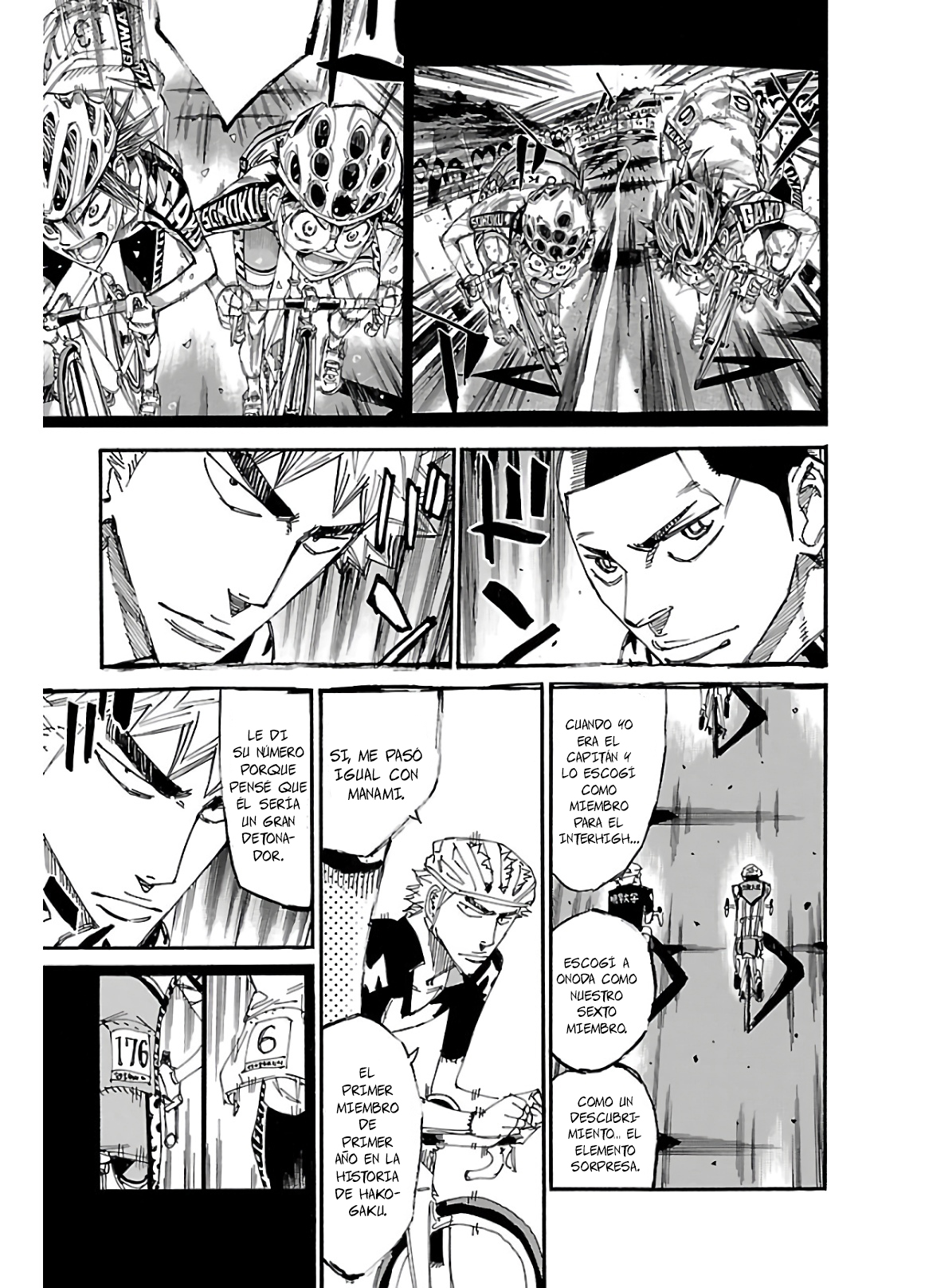 Yowamushi Pedal Capitulo 610 página 9