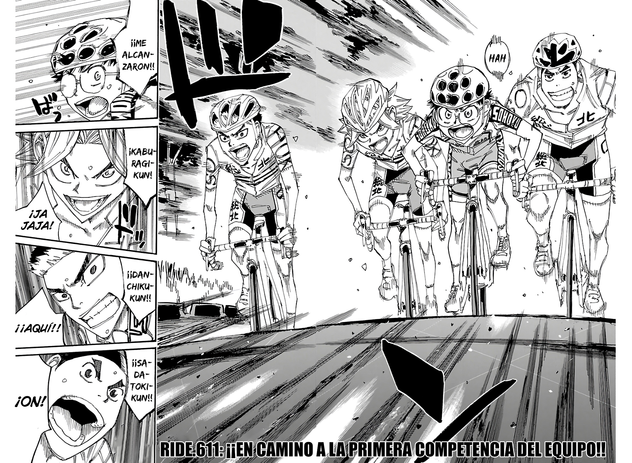 Yowamushi Pedal Capitulo 611 página 3