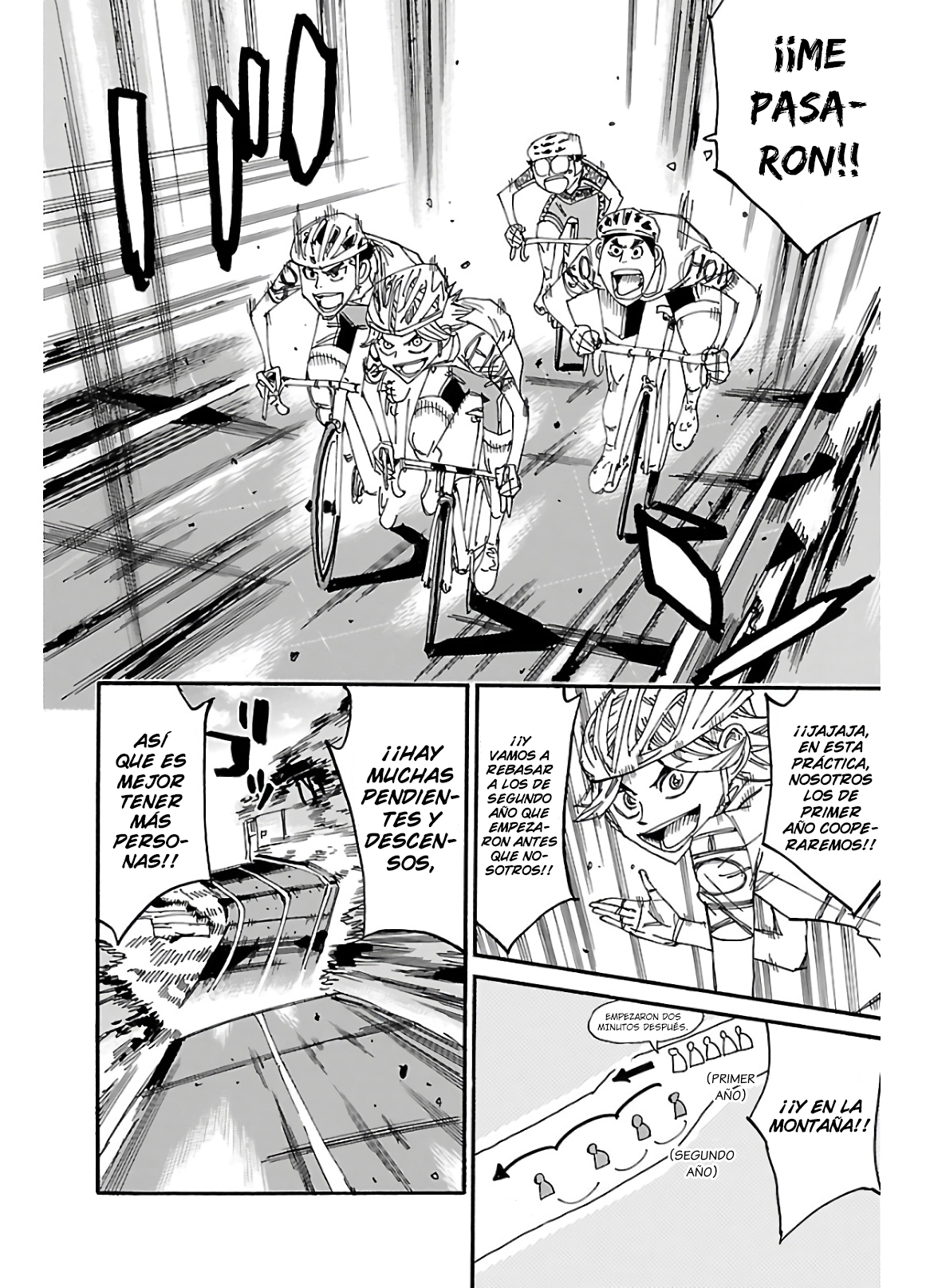 Yowamushi Pedal Capitulo 611 página 4
