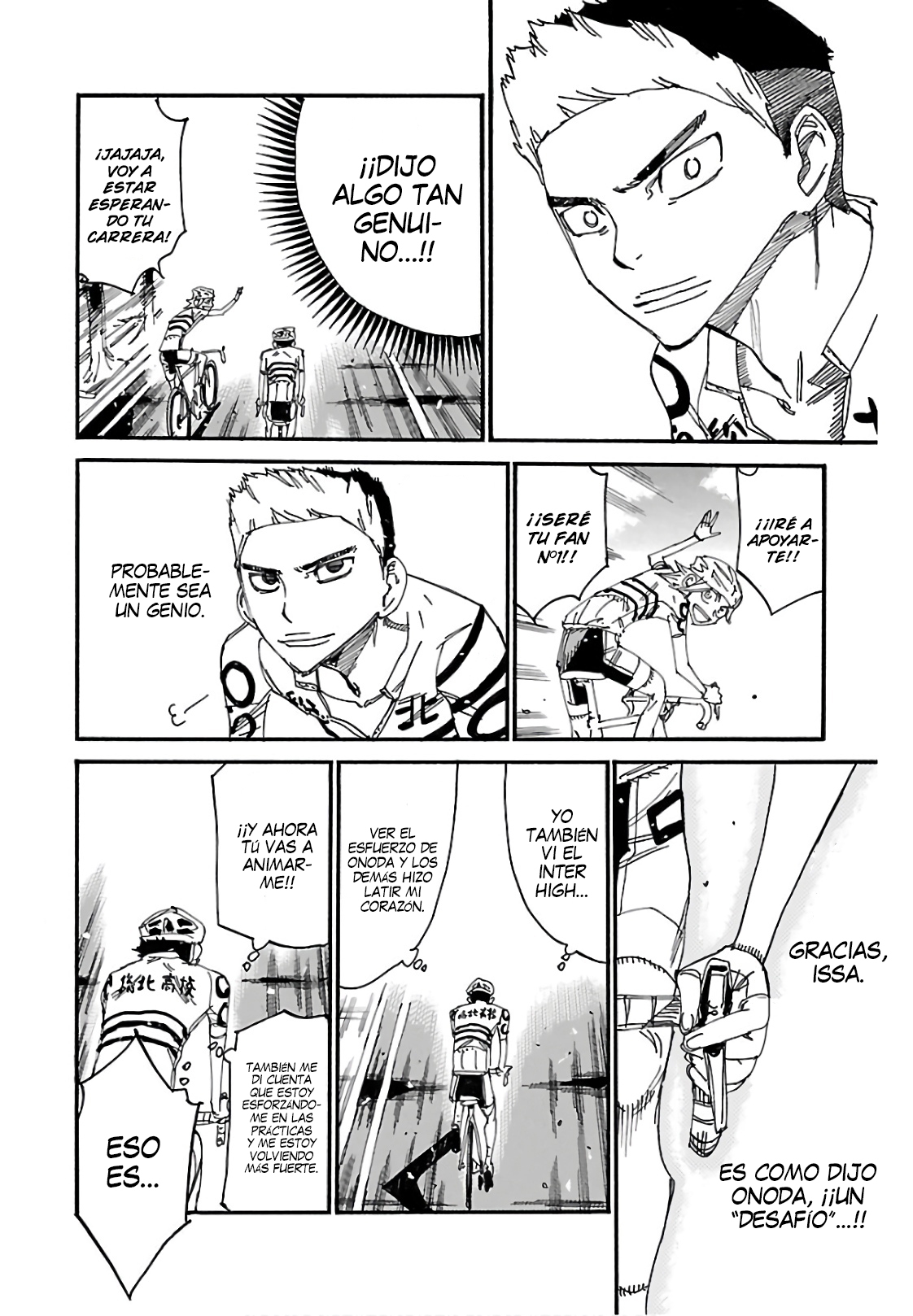 Yowamushi Pedal Capitulo 612 página 14