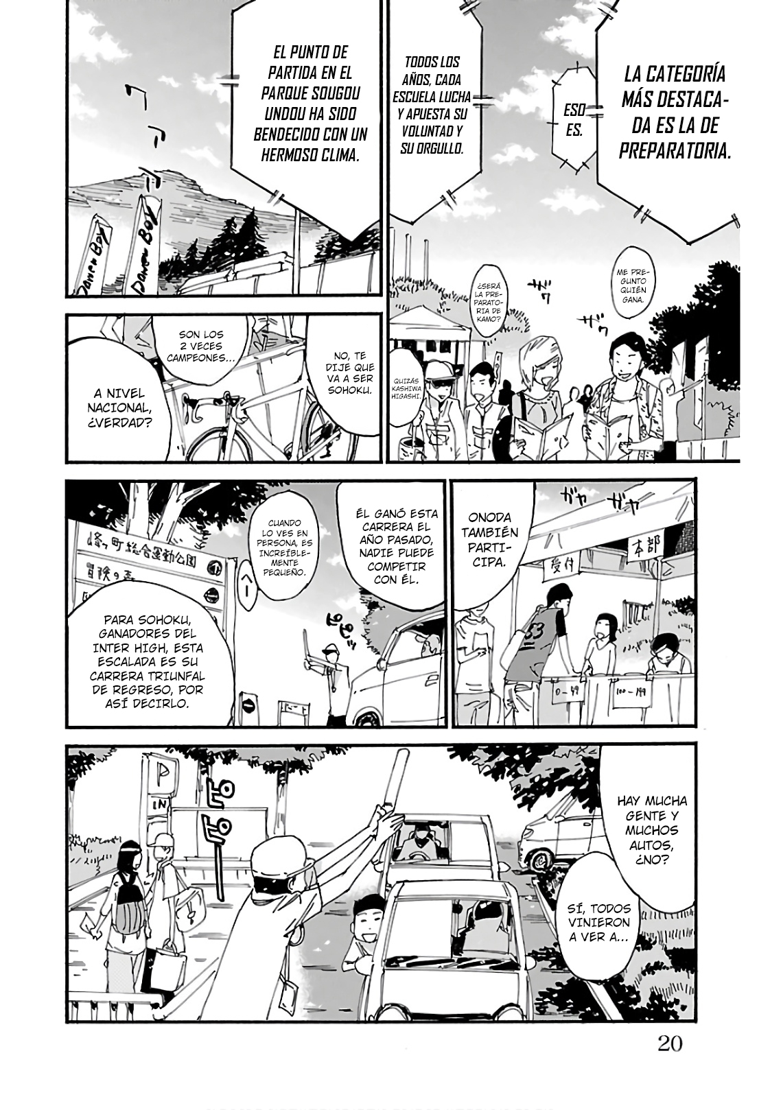 Yowamushi Pedal Capitulo 612 página 17
