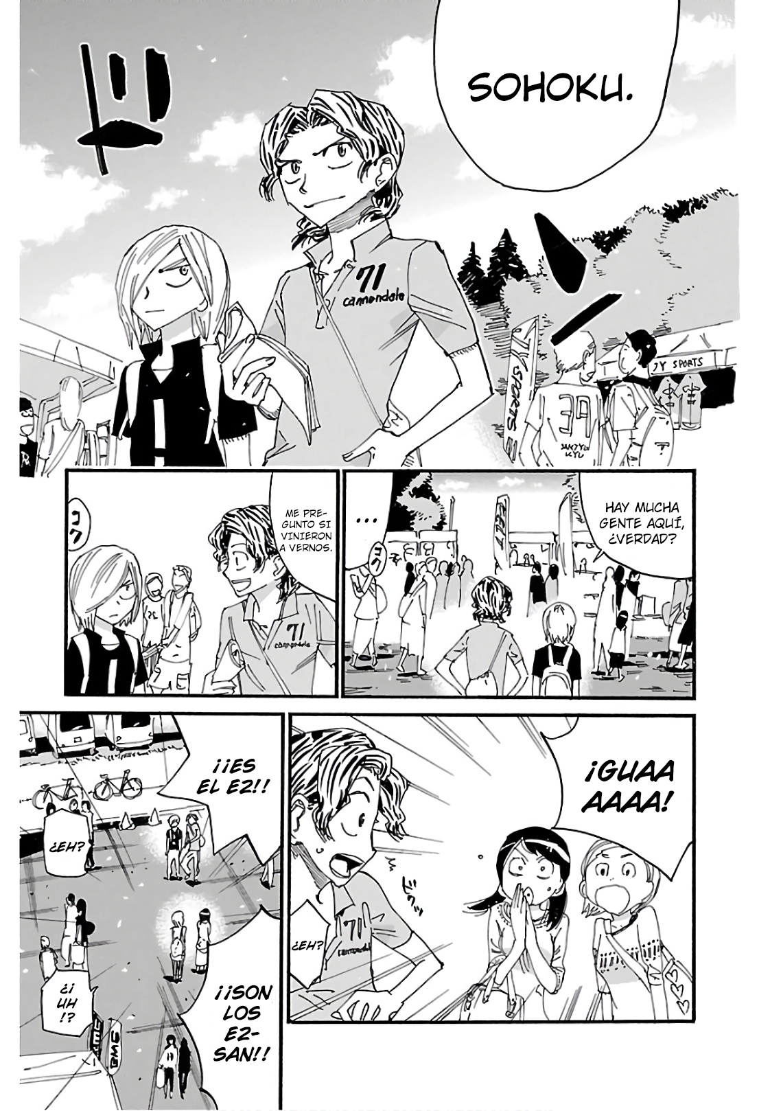 Yowamushi Pedal Capitulo 612 página 18