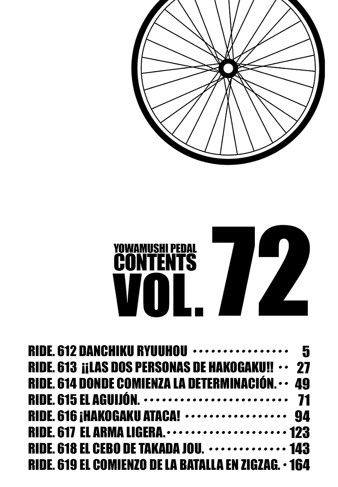 Yowamushi Pedal Capitulo 612 página 2