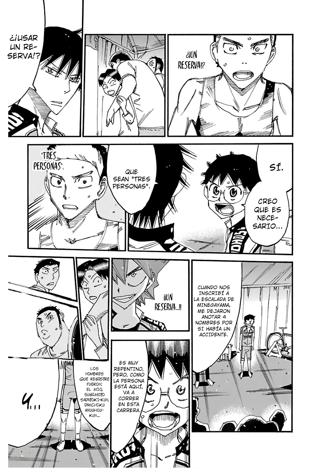 Yowamushi Pedal Capitulo 613 página 16