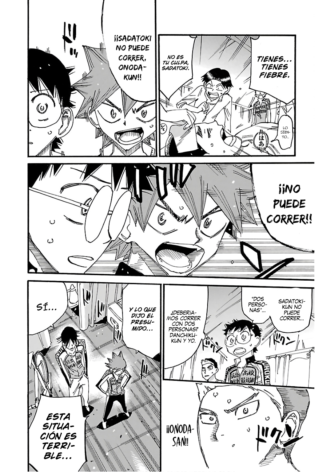 Yowamushi Pedal Capitulo 613 página 3