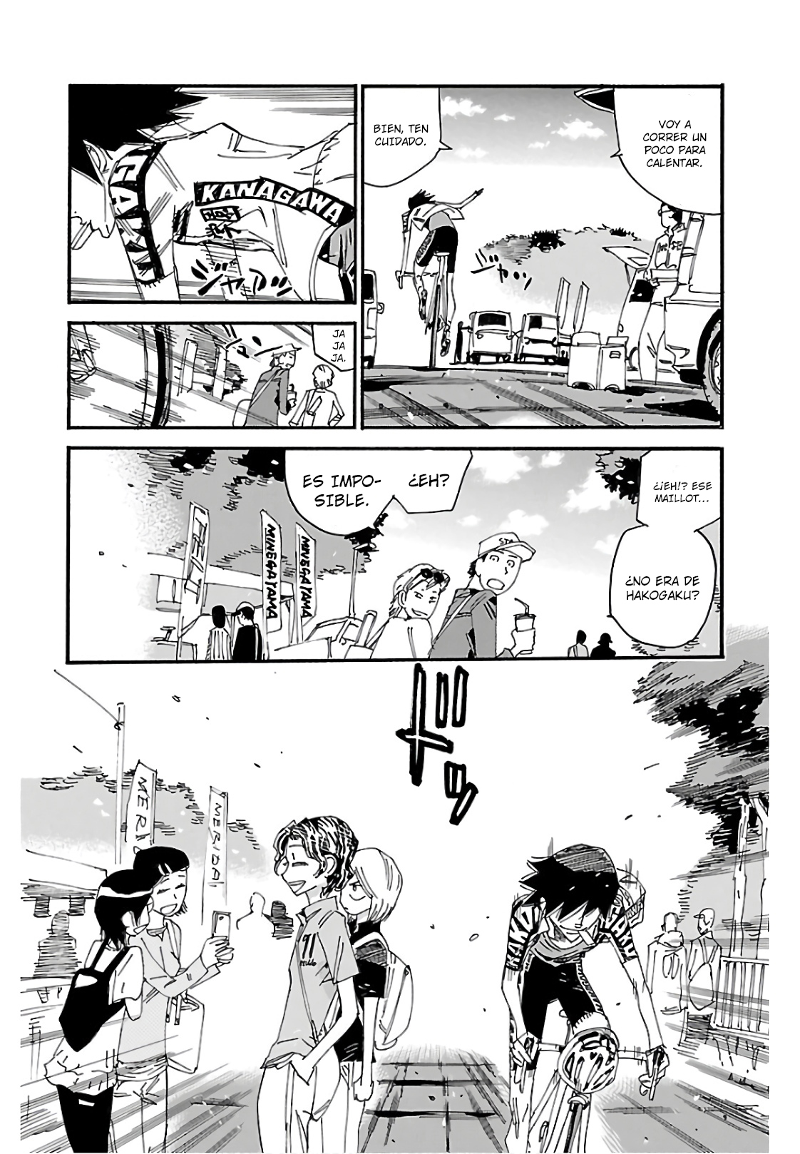 Yowamushi Pedal Capitulo 613 página 9