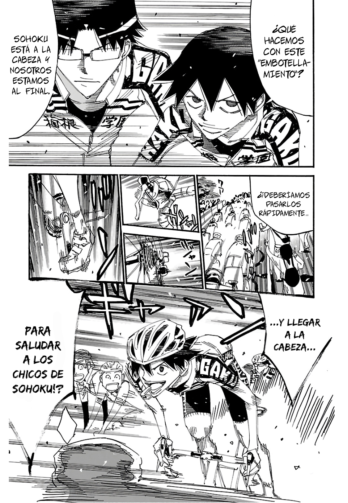 Yowamushi Pedal Capitulo 614 página 15