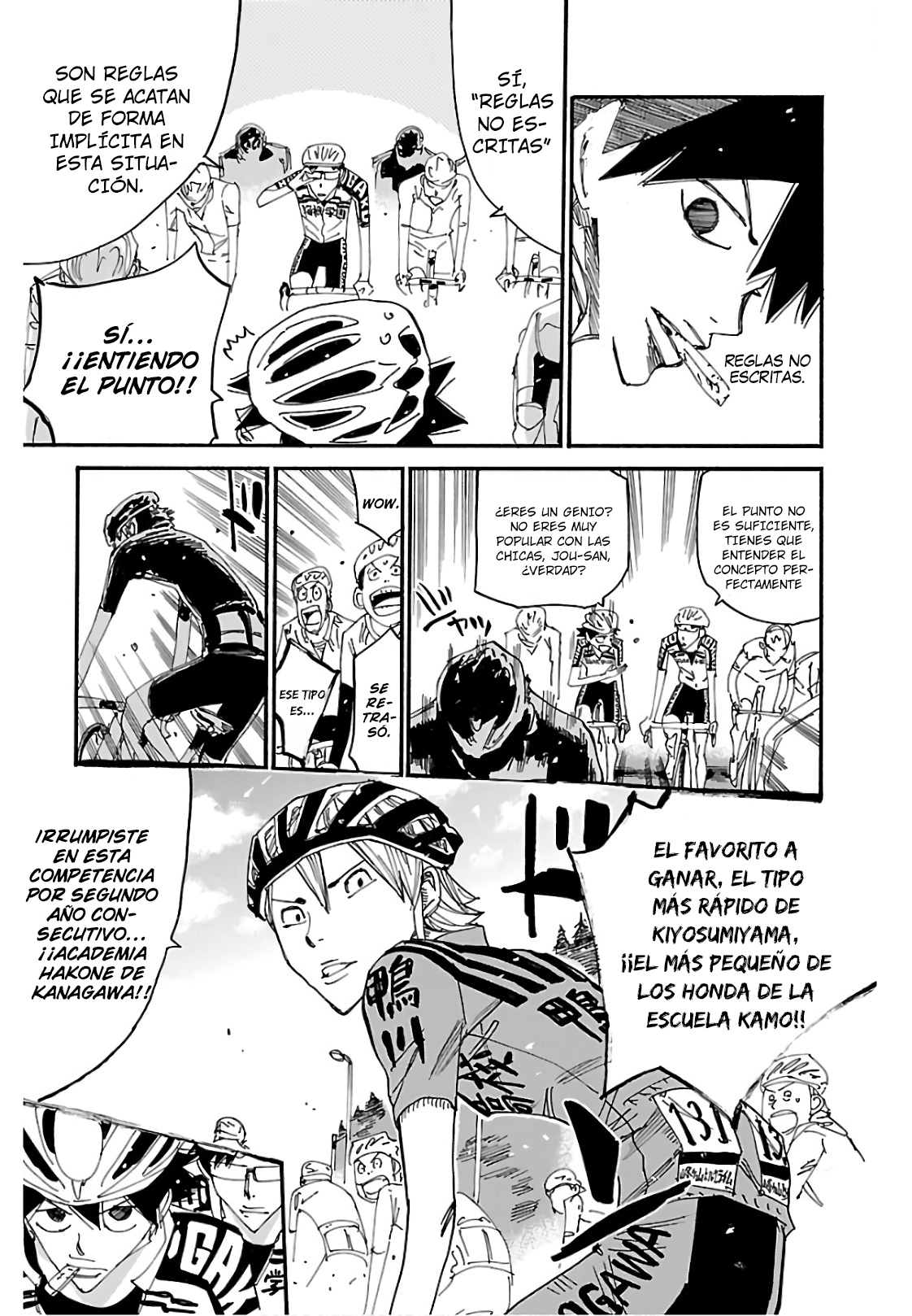 Yowamushi Pedal Capitulo 614 página 17