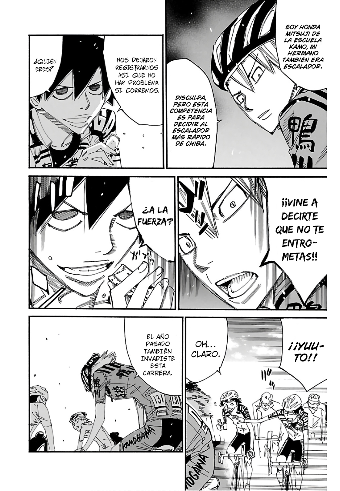 Yowamushi Pedal Capitulo 614 página 18