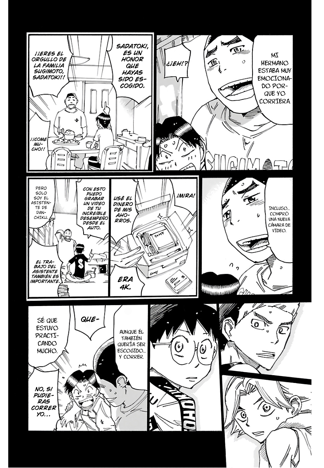 Yowamushi Pedal Capitulo 614 página 8