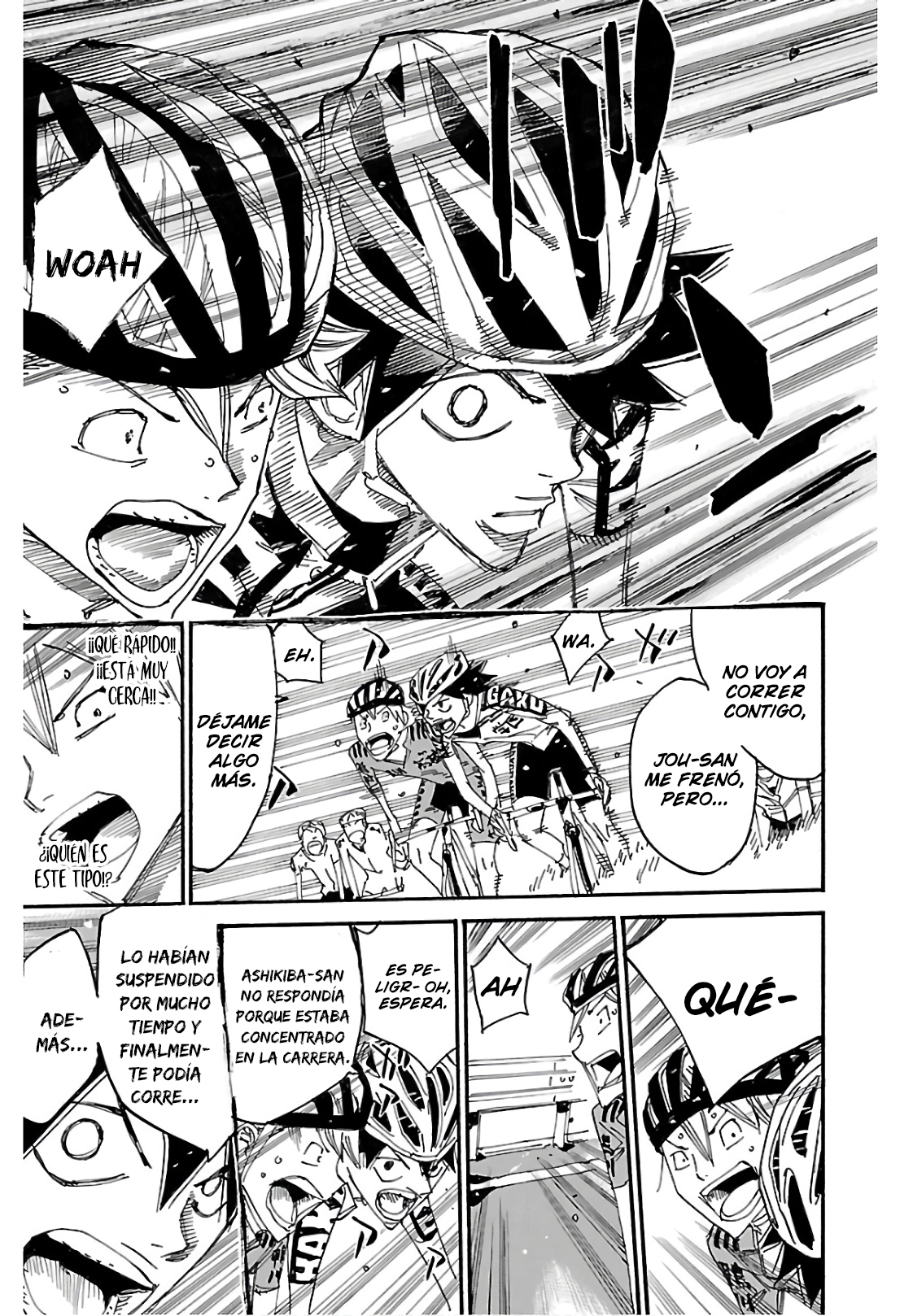 Yowamushi Pedal Capitulo 615 página 10