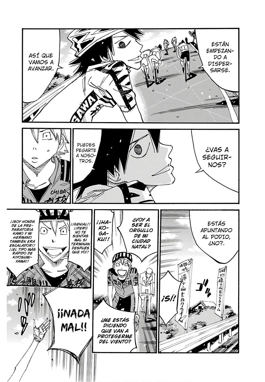Yowamushi Pedal Capitulo 615 página 14