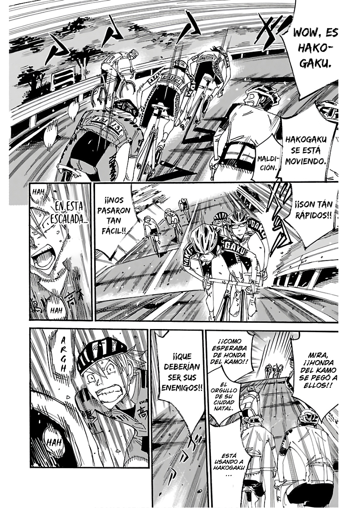 Yowamushi Pedal Capitulo 615 página 16