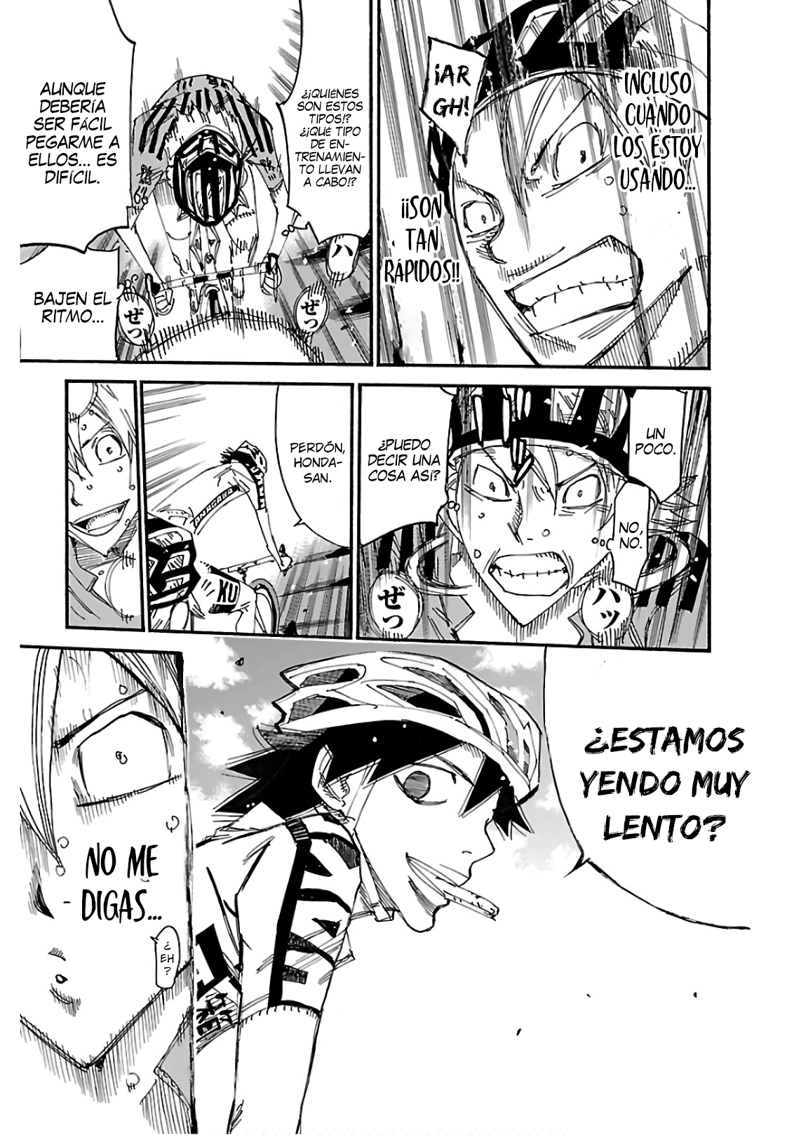 Yowamushi Pedal Capitulo 615 página 17
