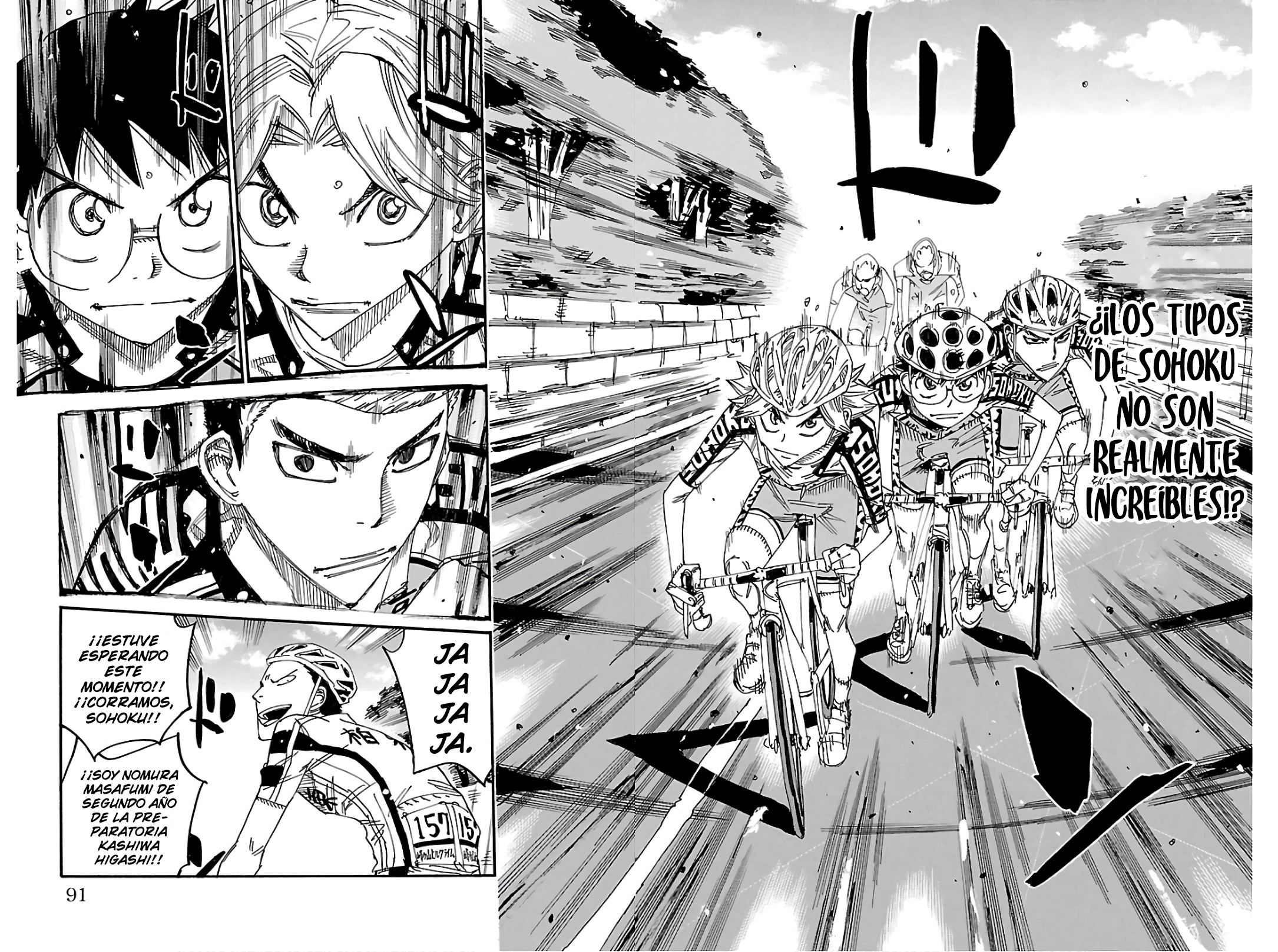 Yowamushi Pedal Capitulo 615 página 19