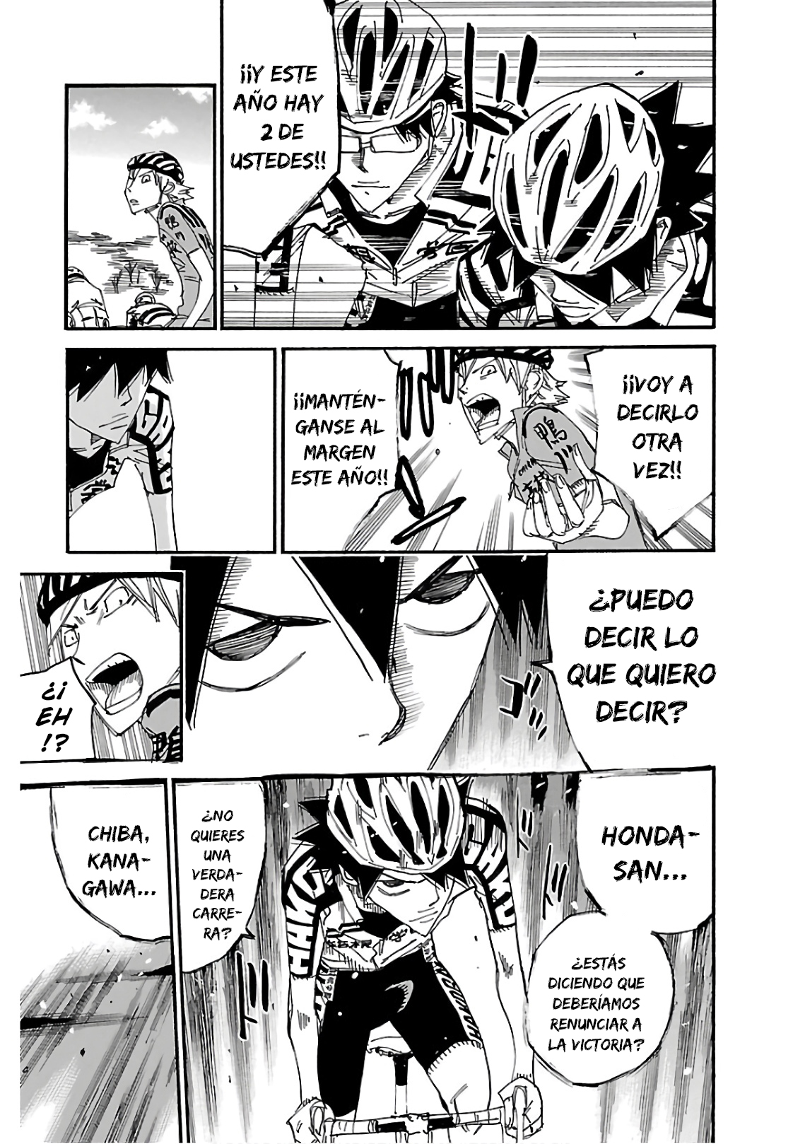Yowamushi Pedal Capitulo 615 página 7