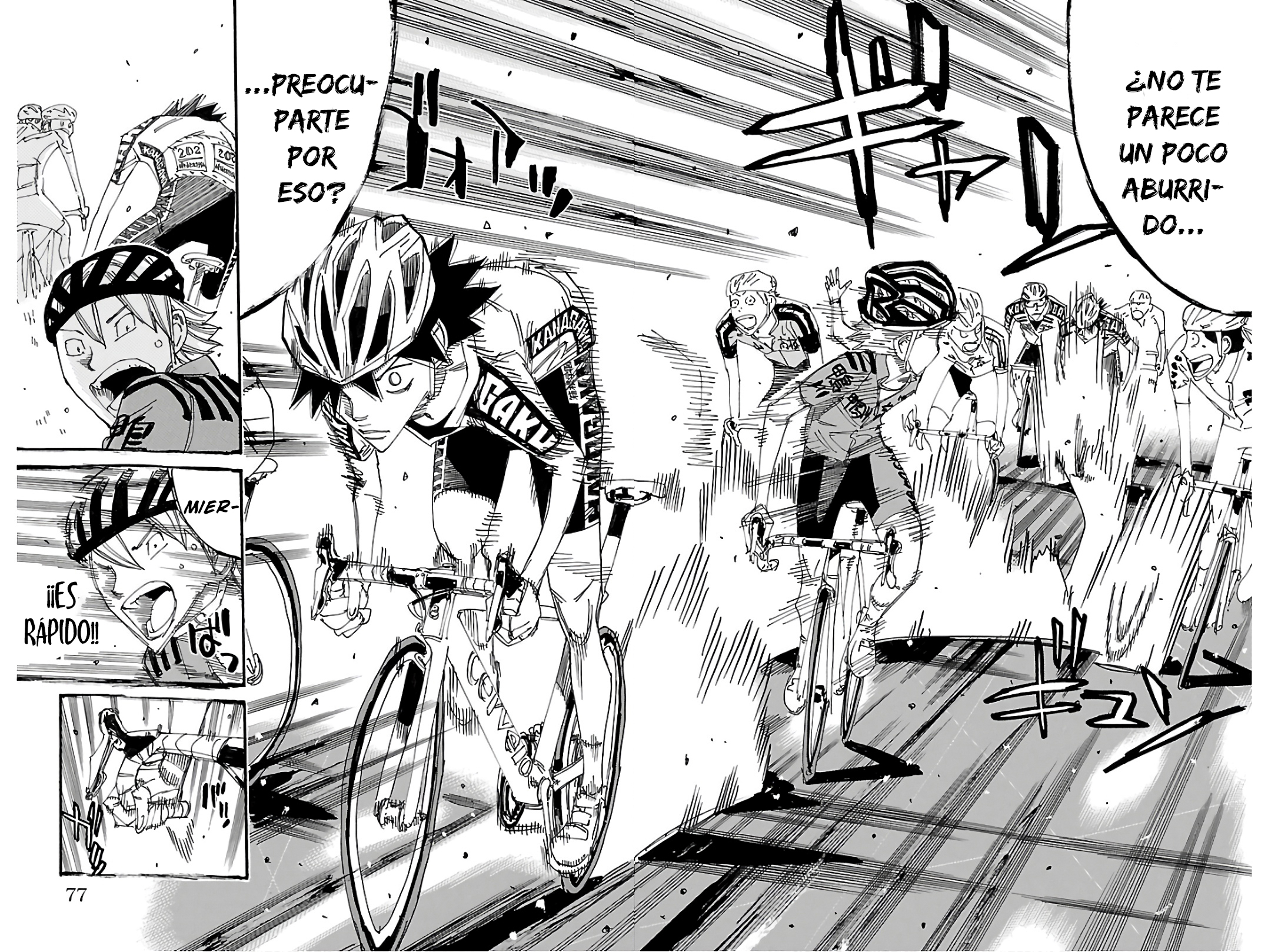 Yowamushi Pedal Capitulo 615 página 8