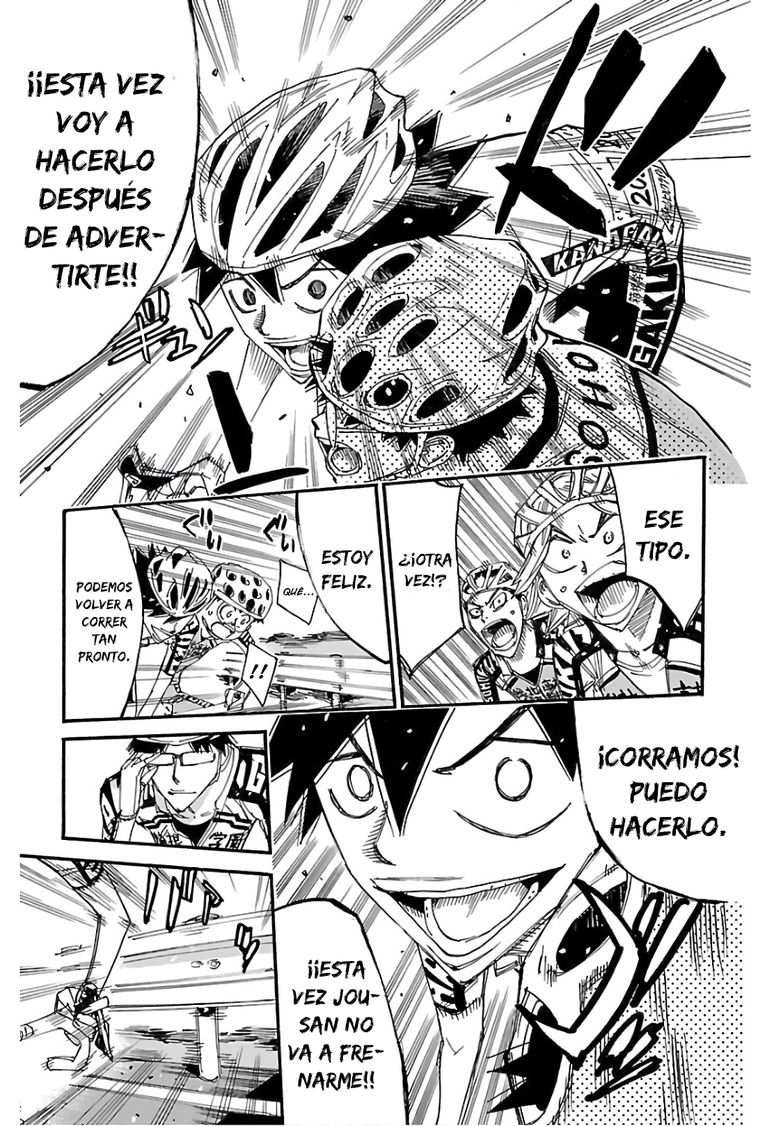 Yowamushi Pedal Capitulo 616 página 18