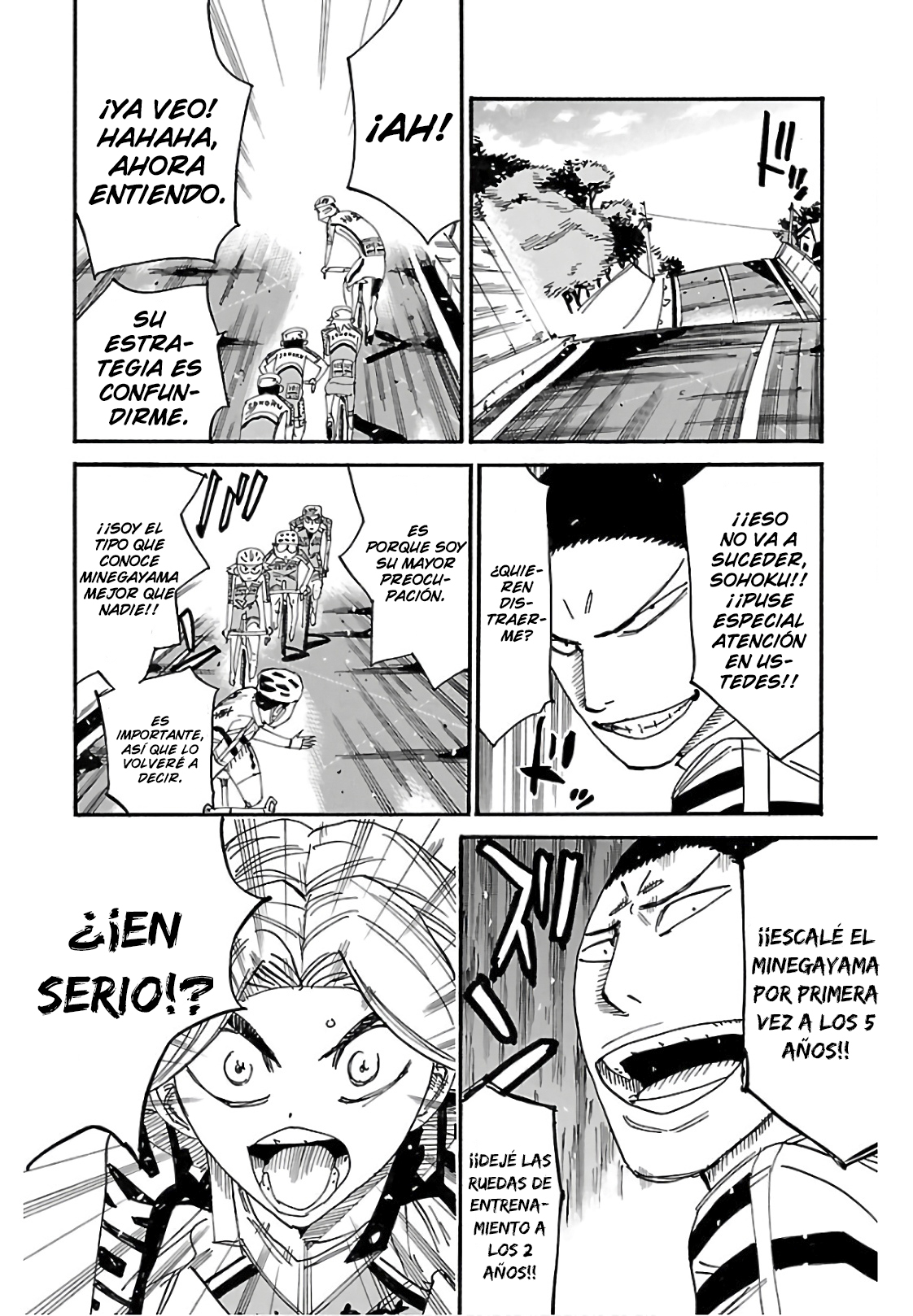Yowamushi Pedal Capitulo 616 página 7