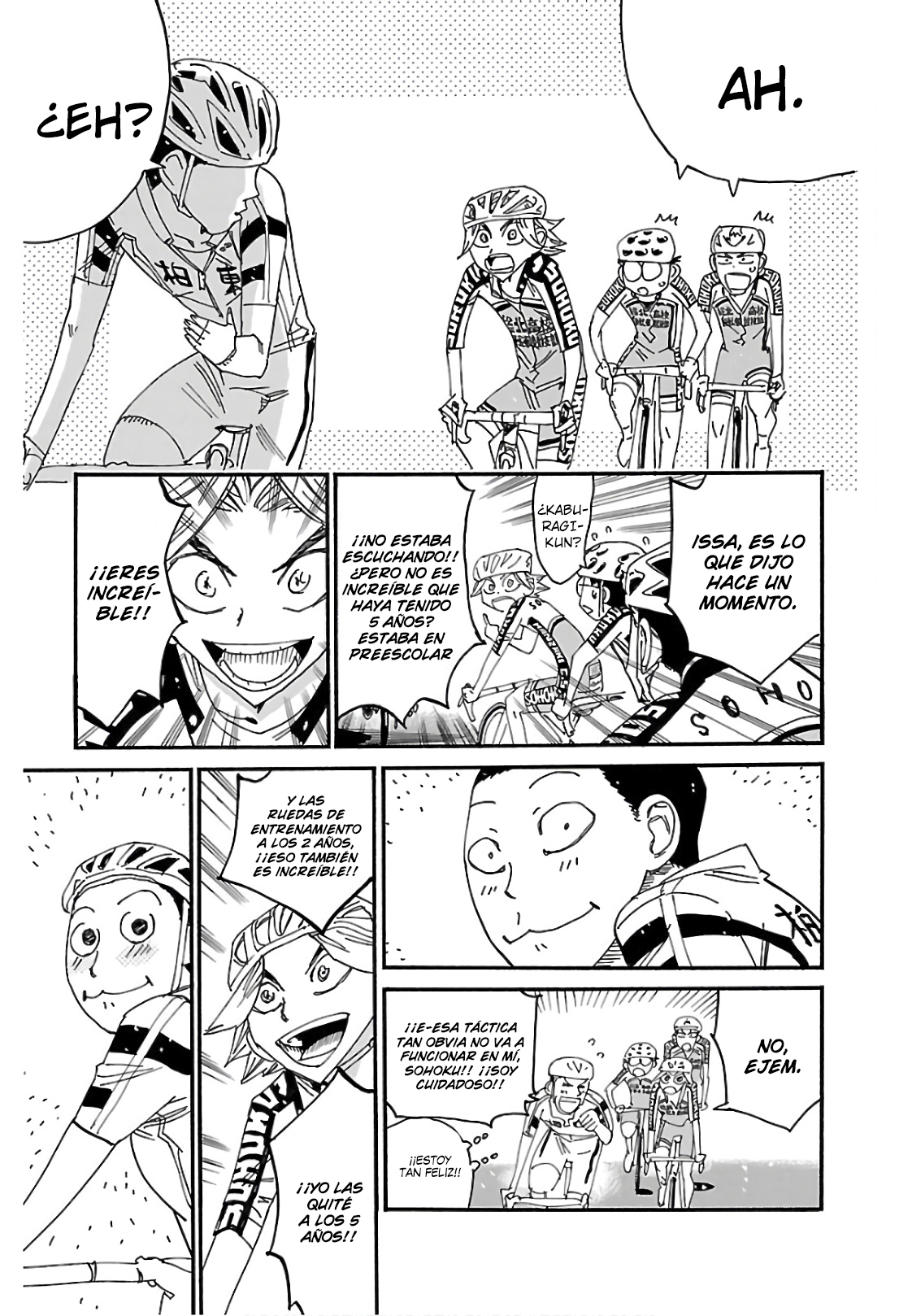 Yowamushi Pedal Capitulo 616 página 8