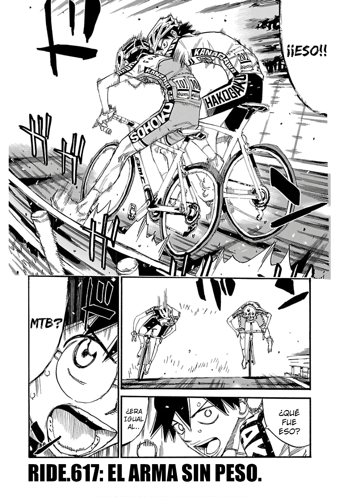 Yowamushi Pedal Capitulo 617 página 2