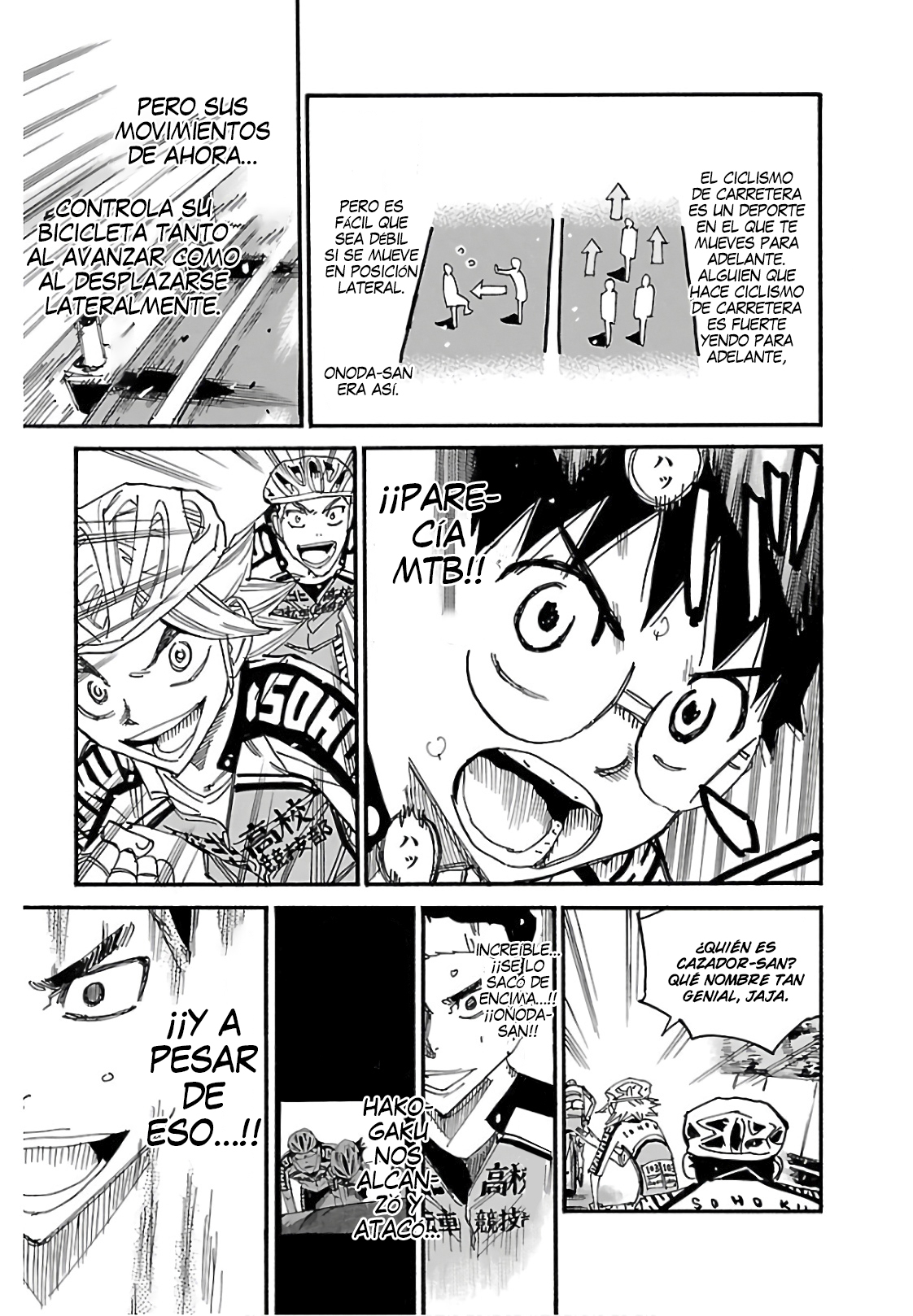 Yowamushi Pedal Capitulo 617 página 4