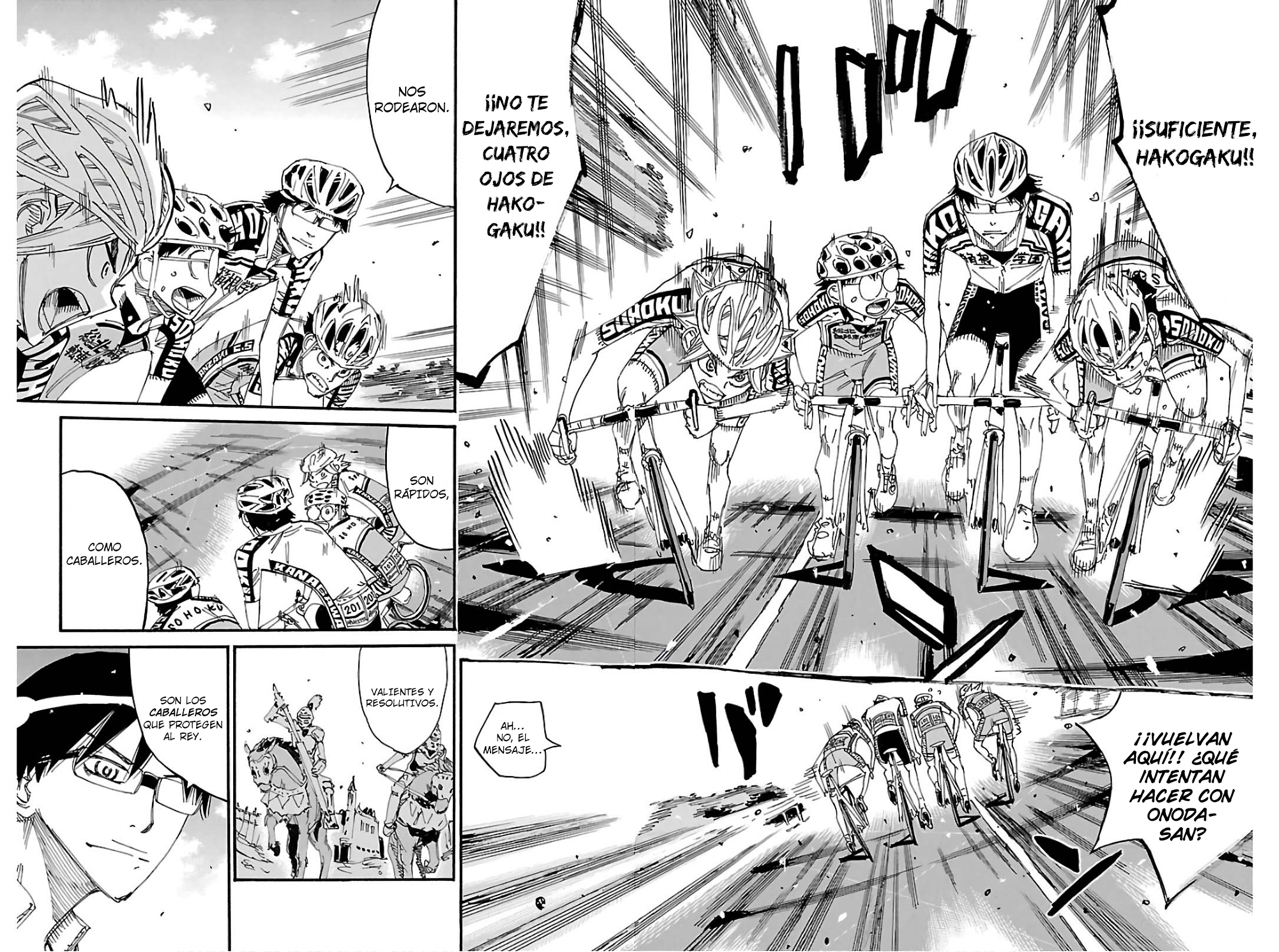 Yowamushi Pedal Capitulo 617 página 9