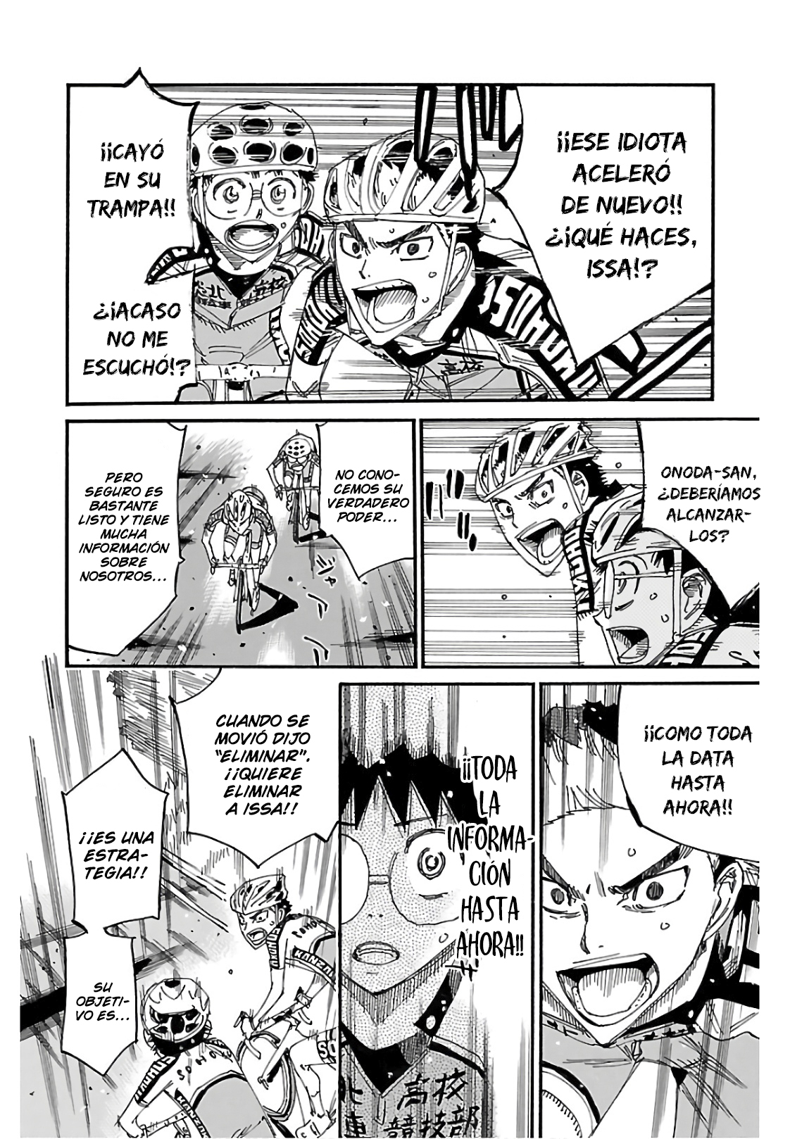 Yowamushi Pedal Capitulo 618 página 8