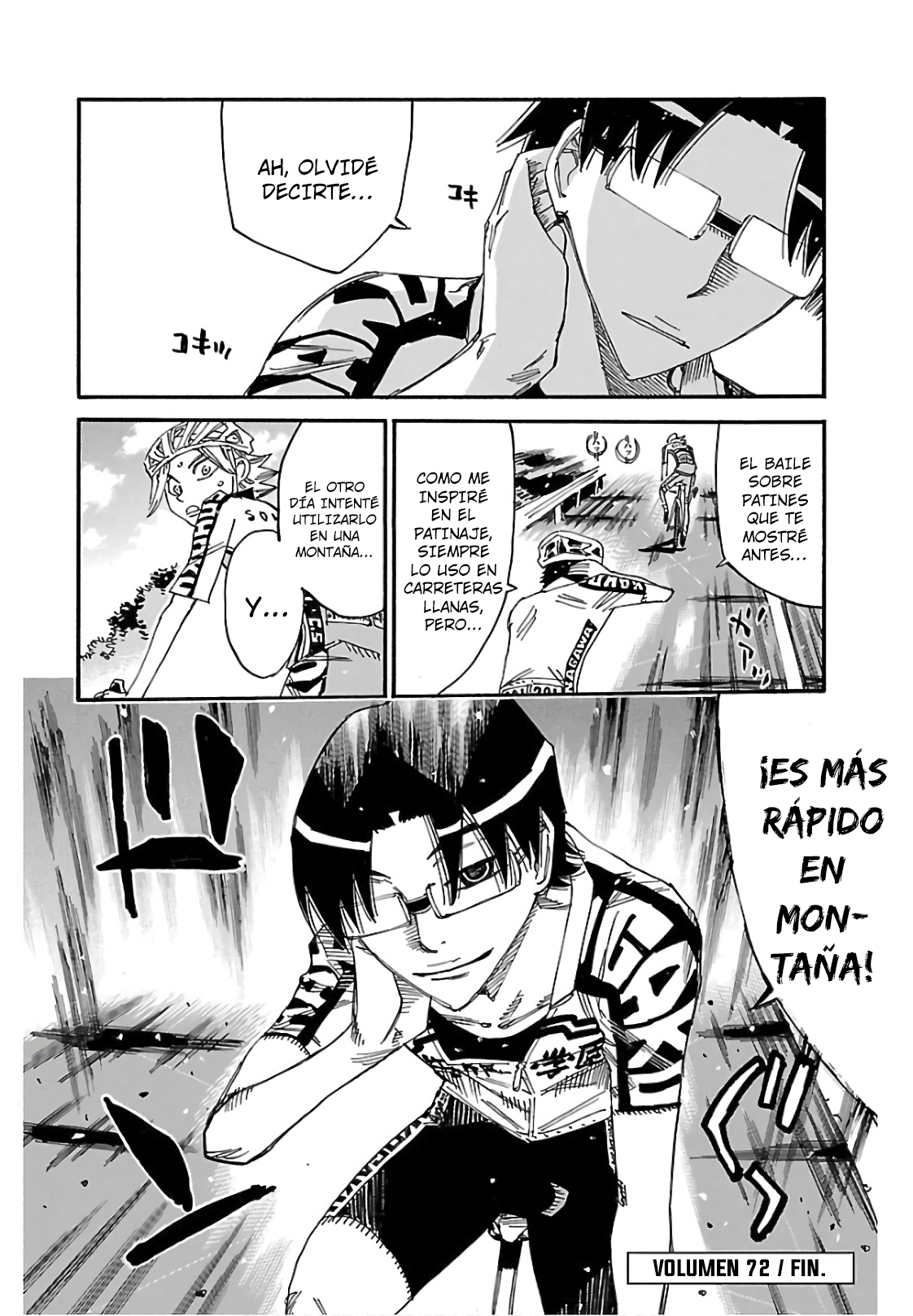 Yowamushi Pedal Capitulo 619 página 25