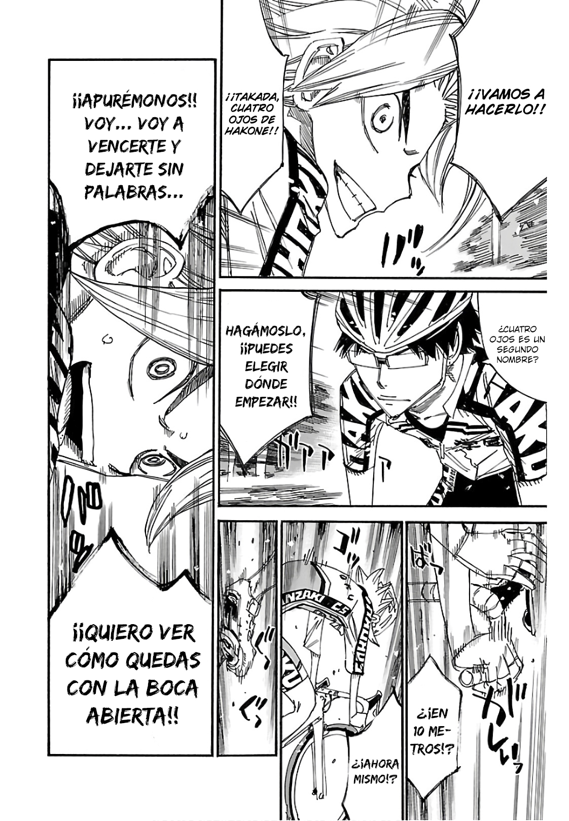 Yowamushi Pedal Capitulo 619 página 8