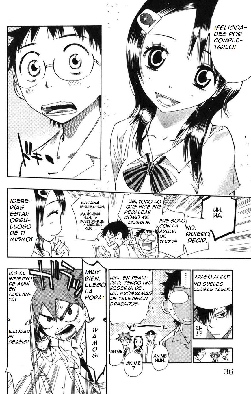 Yowamushi Pedal Capitulo 63: Un nuevo comienzo página 7