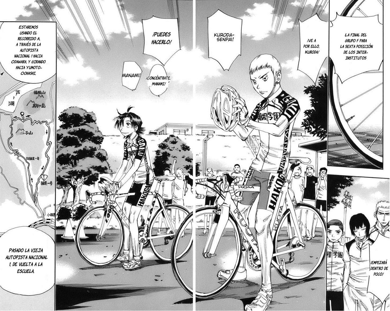 Yowamushi Pedal Capitulo 65: MANAMI SANGAKU página 14