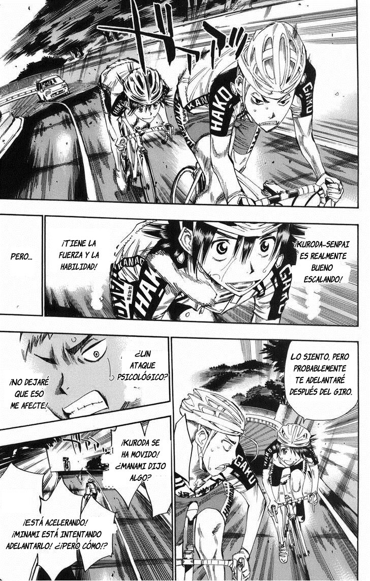 Yowamushi Pedal Capitulo 65: MANAMI SANGAKU página 27
