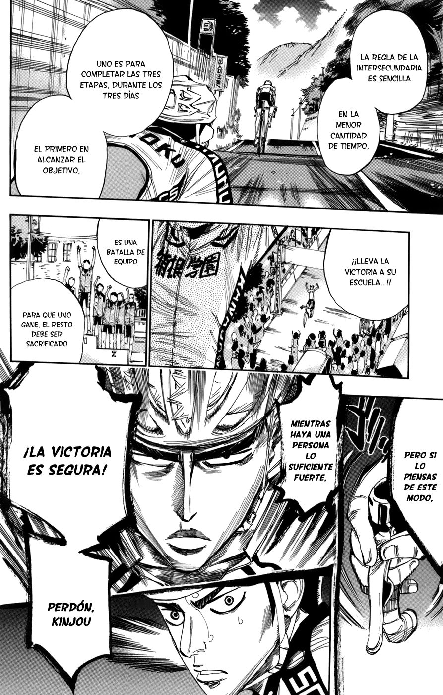 Yowamushi Pedal Capitulo 67 página 14