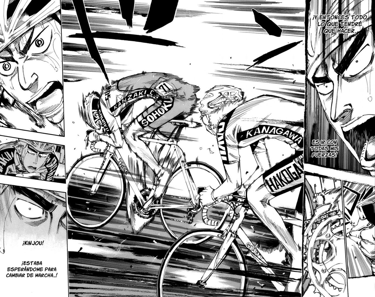 Yowamushi Pedal Capitulo 69: Caída página 10