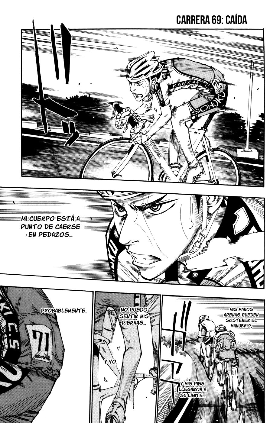 Yowamushi Pedal Capitulo 69: Caída página 2