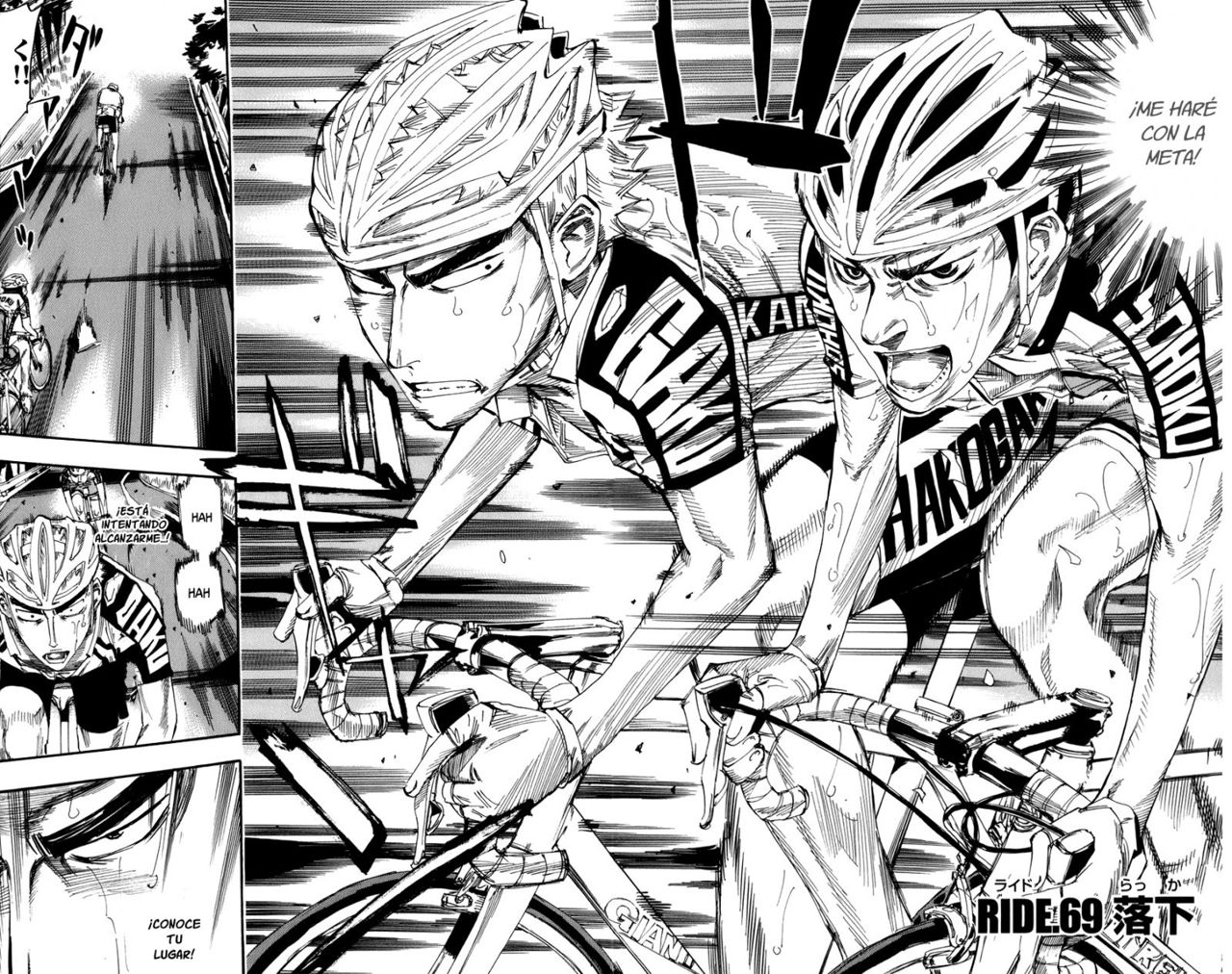 Yowamushi Pedal Capitulo 69: Caída página 5