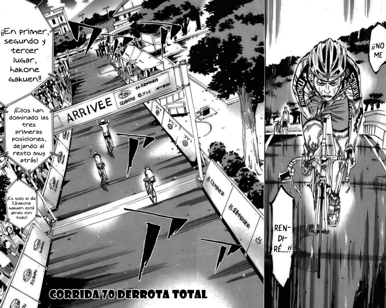 Yowamushi Pedal Capitulo 70 página 7