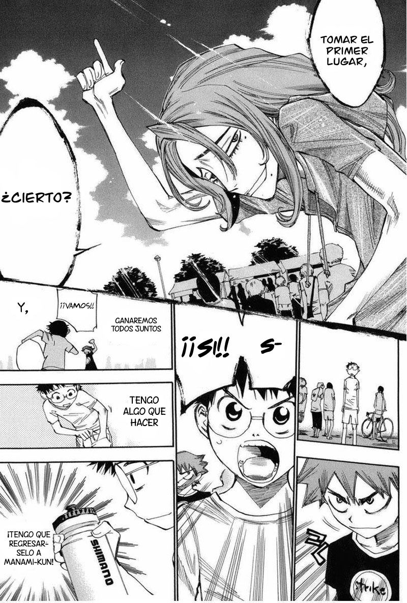 Yowamushi Pedal Capitulo 71: Inter Escolar página 11
