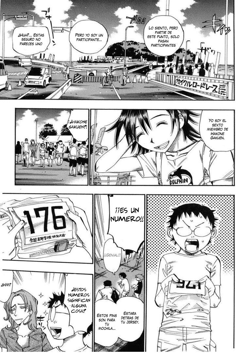 Yowamushi Pedal Capitulo 71: Inter Escolar página 13