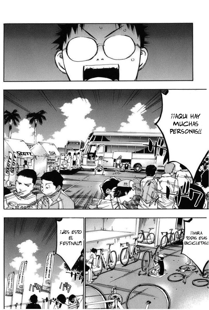 Yowamushi Pedal Capitulo 71: Inter Escolar página 6