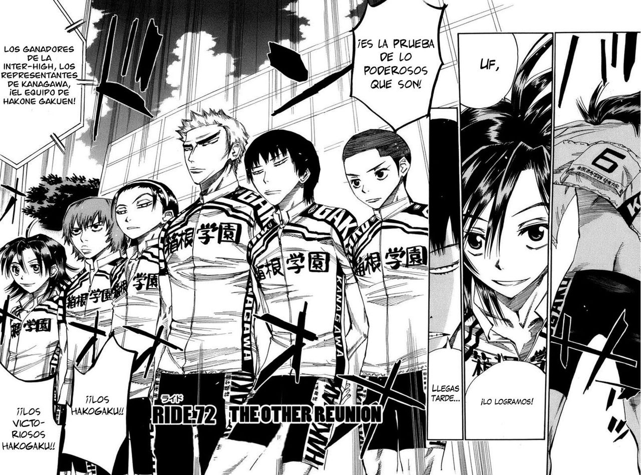 Yowamushi Pedal Capitulo 72: La Otra Reunion página 2