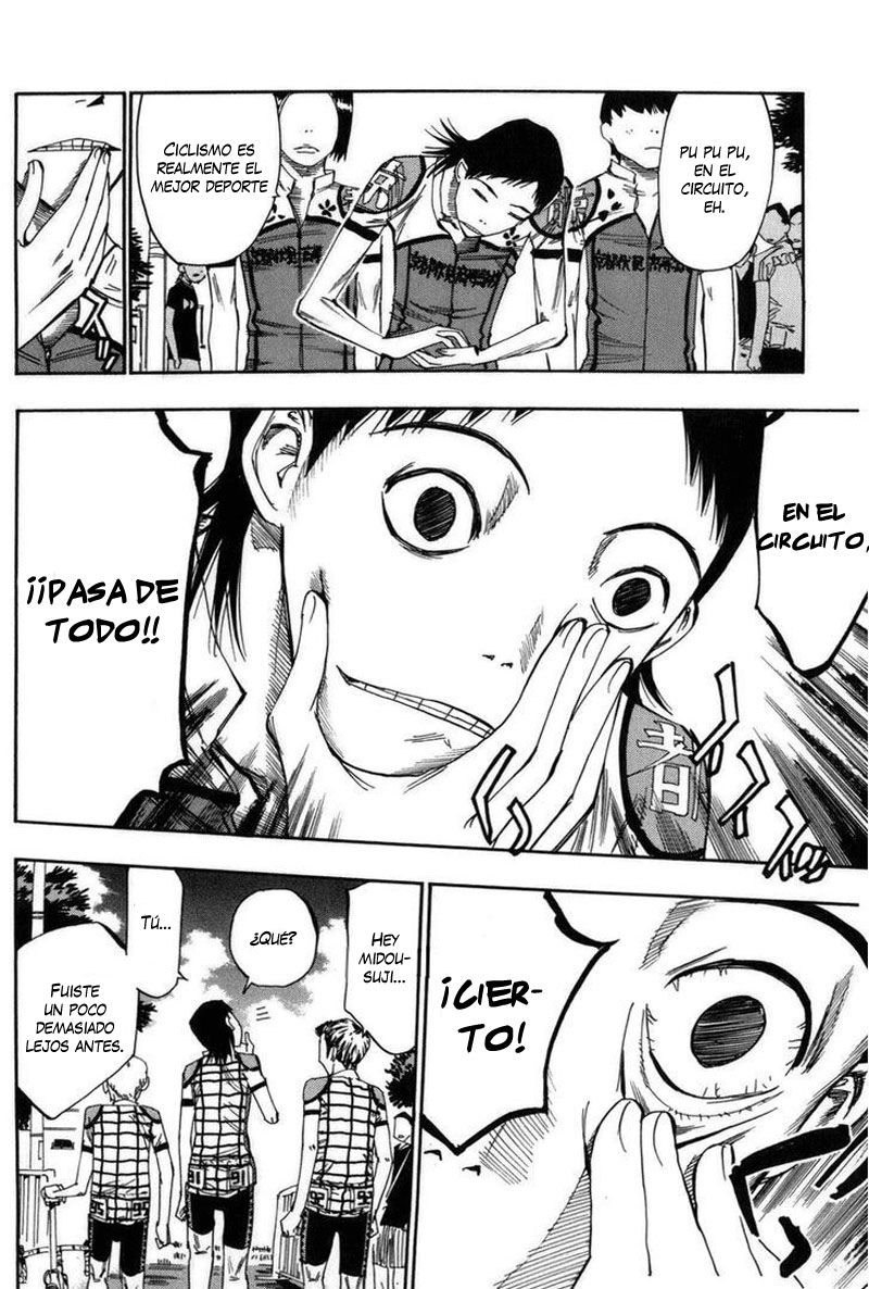 Yowamushi Pedal Capitulo 73: Midousuji página 14