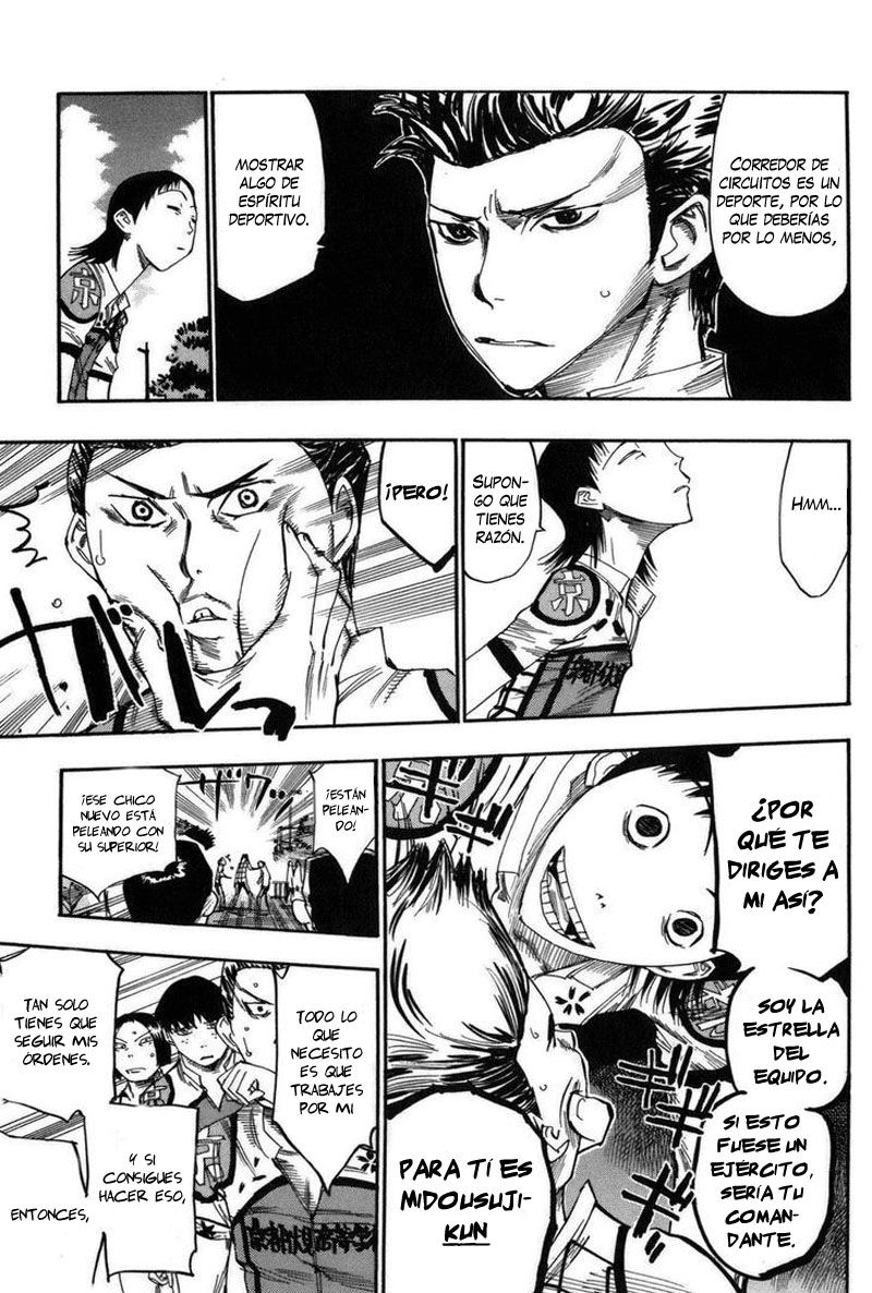 Yowamushi Pedal Capitulo 73: Midousuji página 15