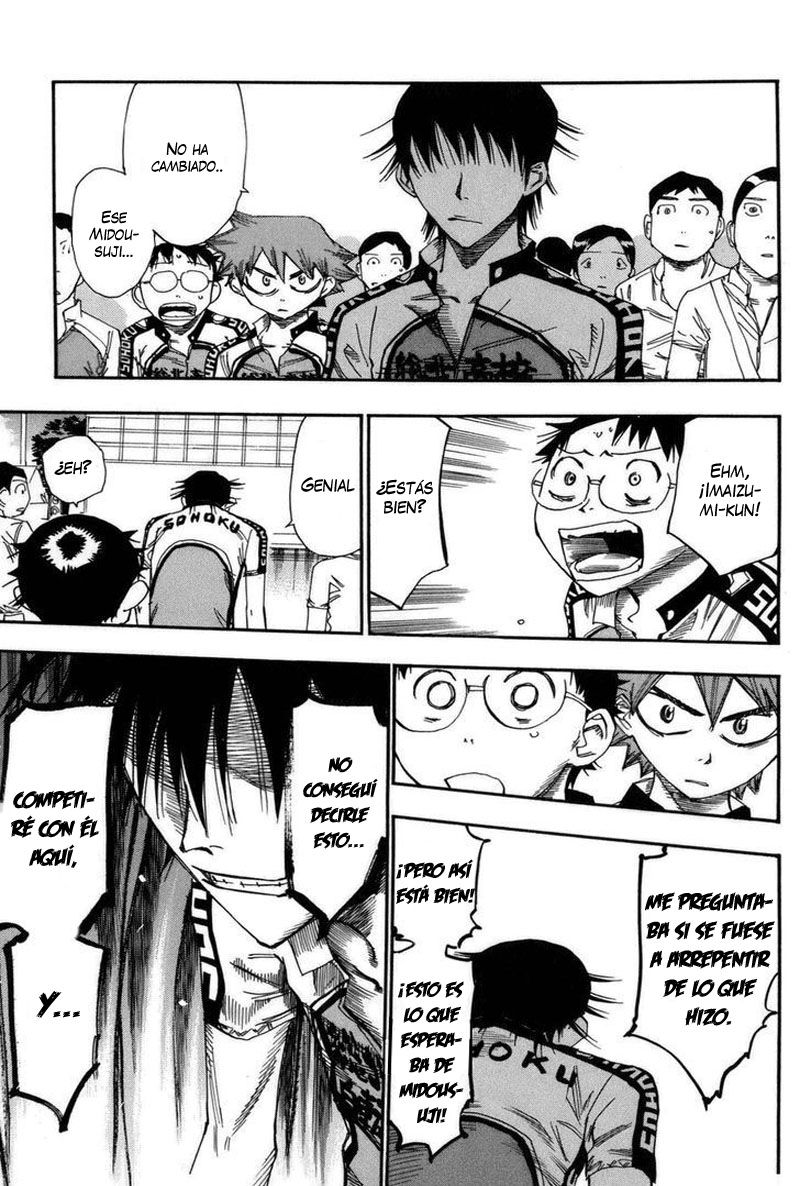 Yowamushi Pedal Capitulo 73: Midousuji página 17