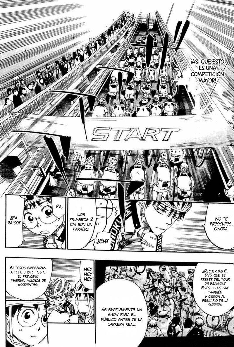 Yowamushi Pedal Capitulo 75: Línea de salida página 14