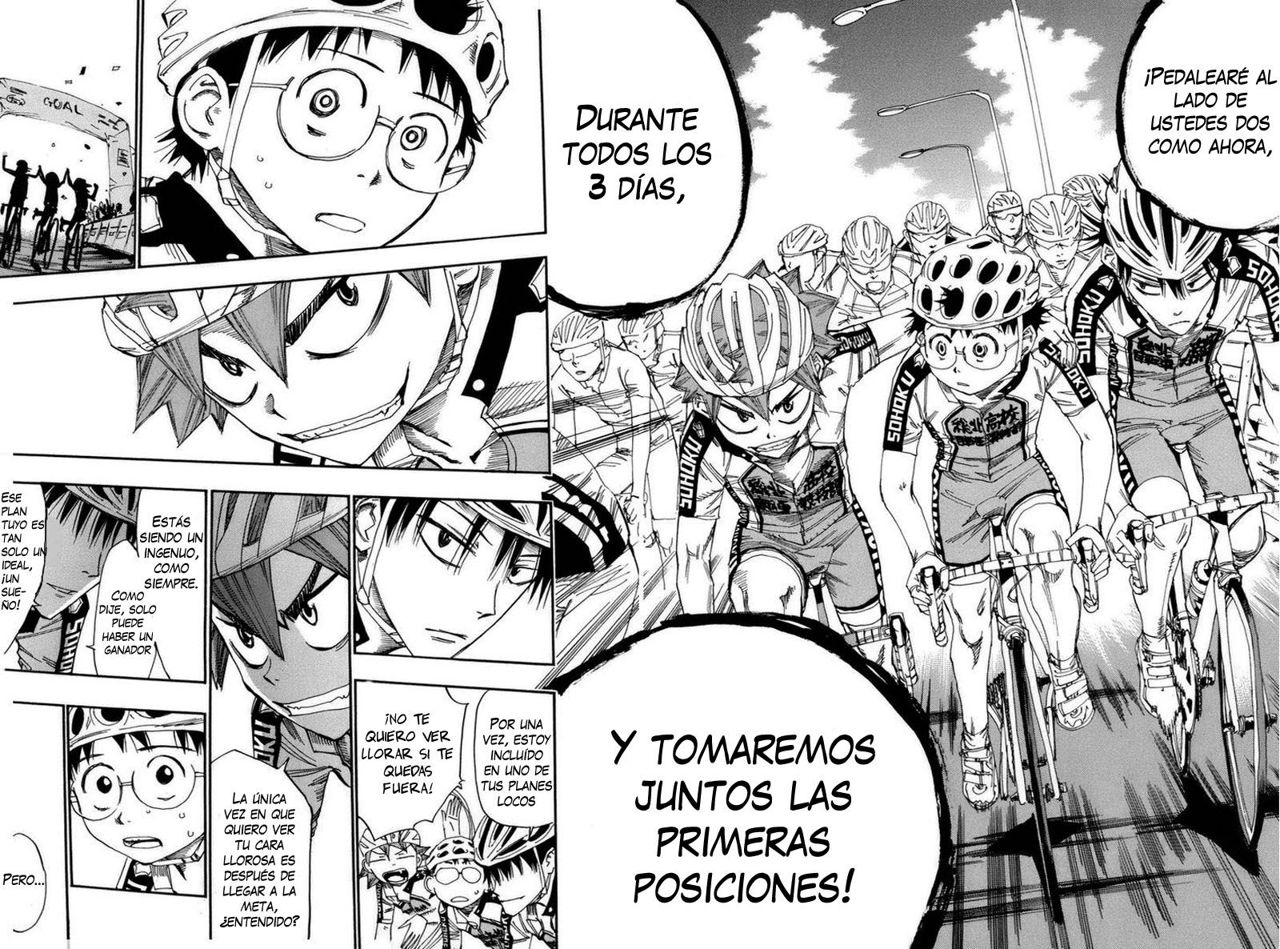 Yowamushi Pedal Capitulo 75: Línea de salida página 15