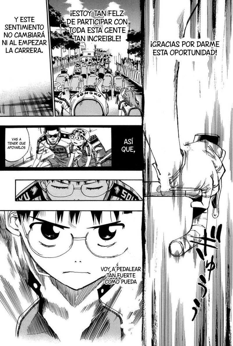 Yowamushi Pedal Capitulo 75: Línea de salida página 8