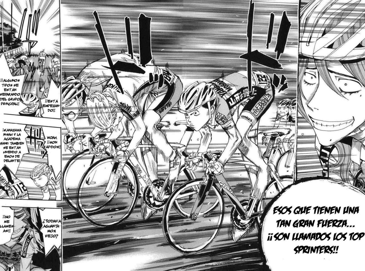 Yowamushi Pedal Capitulo 76: Top Sprinters página 13