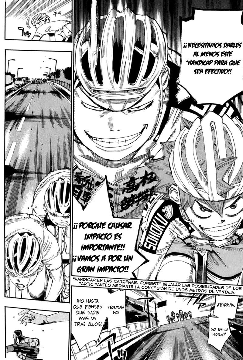 Yowamushi Pedal Capitulo 76: Top Sprinters página 14